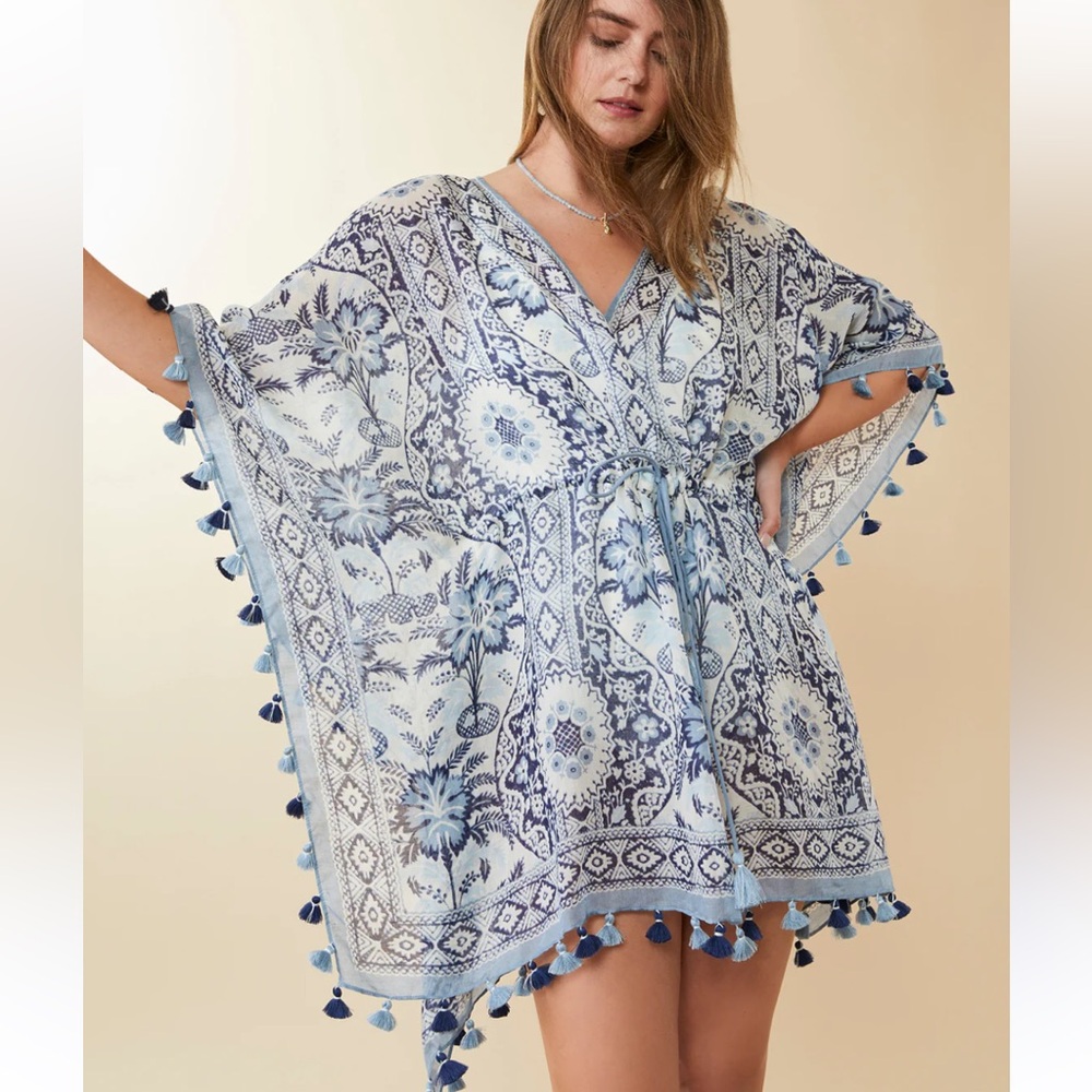 Spartina 449 Park Palms swimsuit beach cover up.  Size one size fits most.